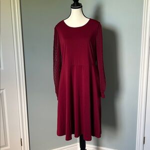 🔥🆕🔥Seta T Round Neck Knee Length Dress